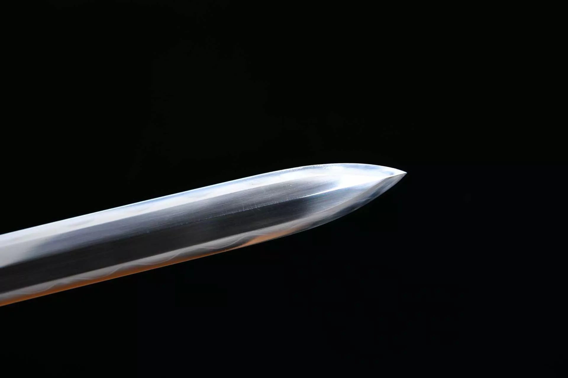 1400 New Handmade Long 28 inch T10 Burnt Edge Chinese Upper Research Han Sword - Xiang Yu War Sword