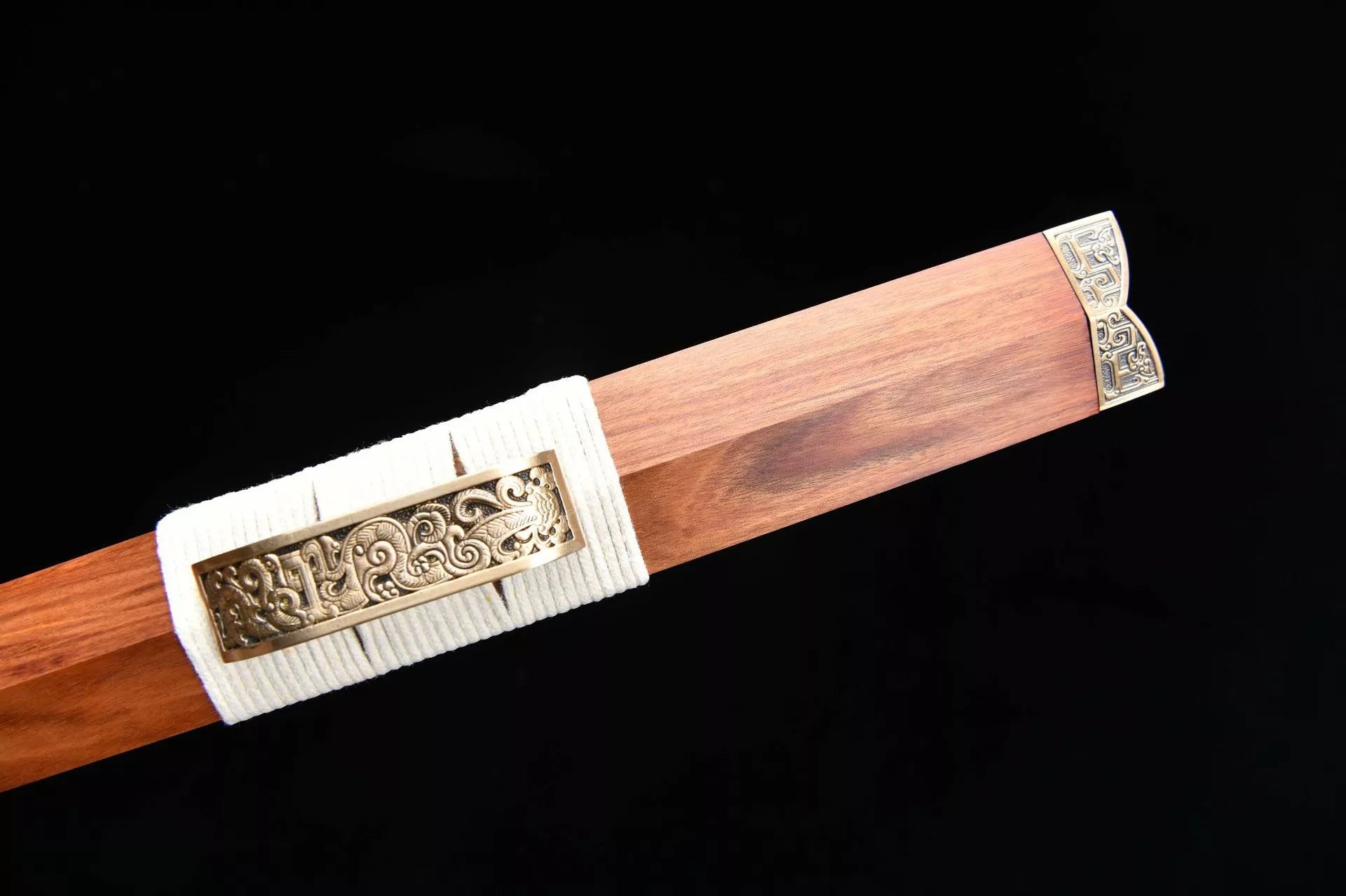 1400 New Handmade Long 28 inch T10 Burnt Edge Chinese Upper Research Han Sword - Xiang Yu War Sword