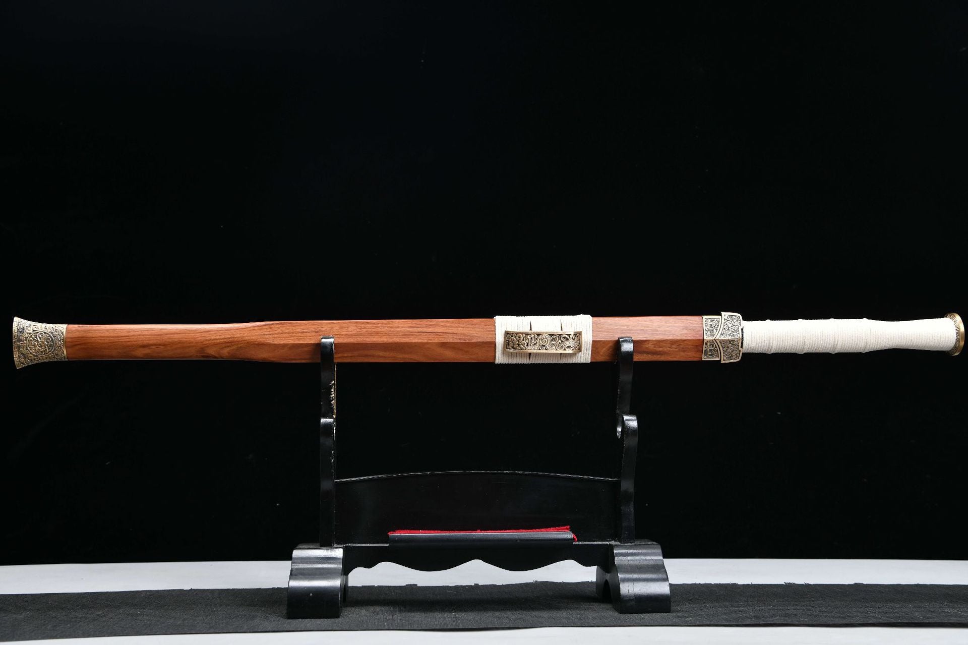 1400 New Handmade Long 28 inch T10 Burnt Edge Chinese Upper Research Han Sword - Xiang Yu War Sword