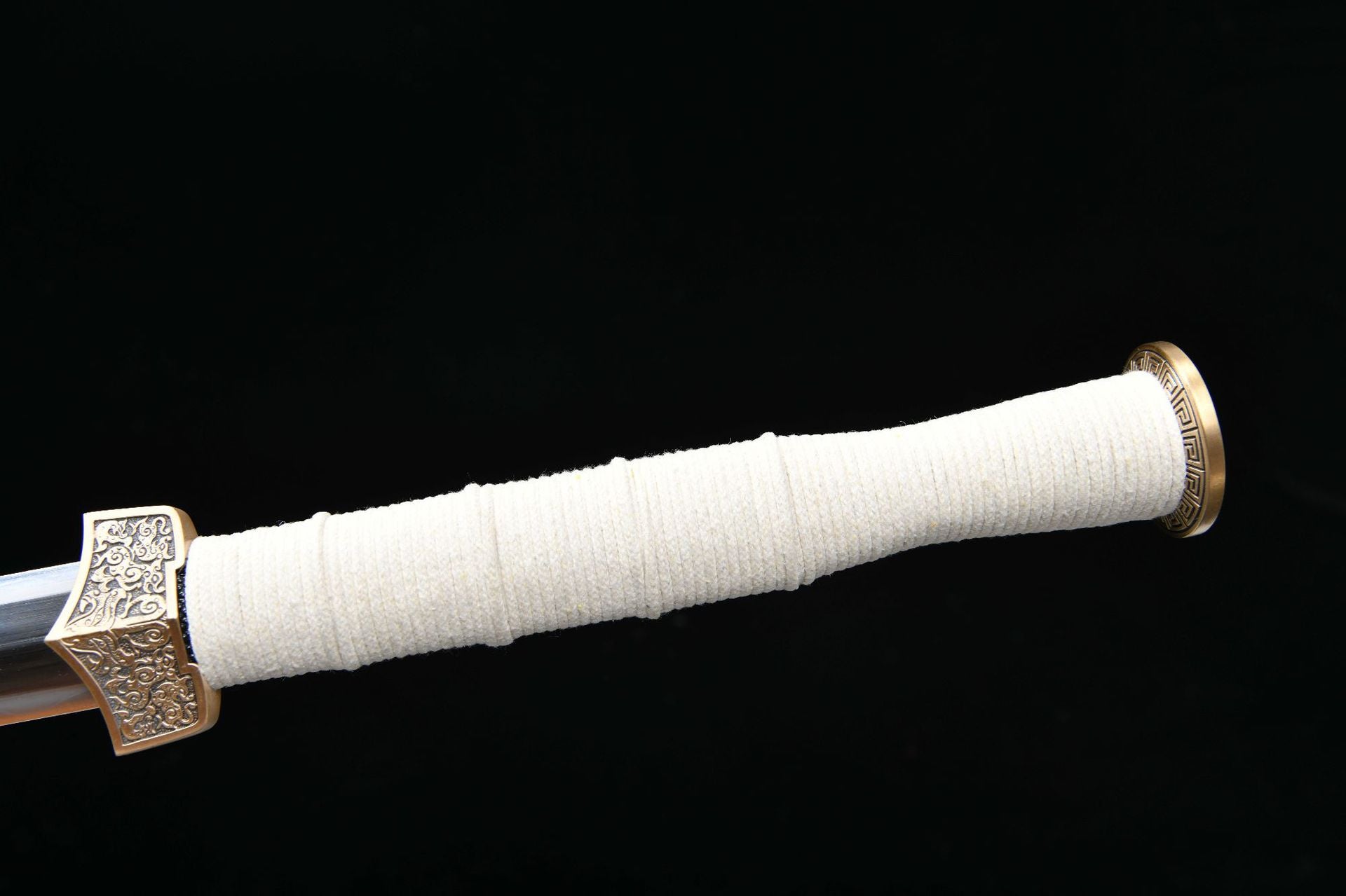 1400 New Handmade Long 28 inch T10 Burnt Edge Chinese Upper Research Han Sword - Xiang Yu War Sword