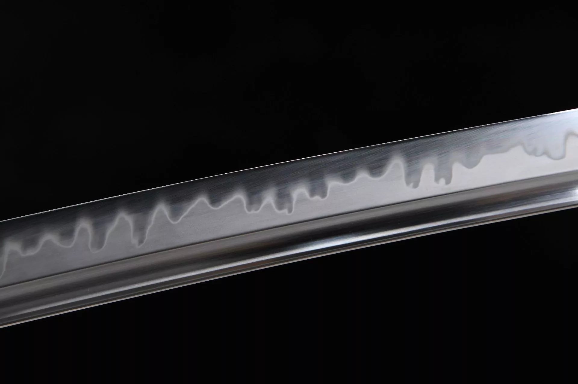 1100 New Handmade Long 26-inch T10 Steel Burnt Edge Tao Messy Pattern Samurai Sword-Piercing Cloud Dragon Striking Sword