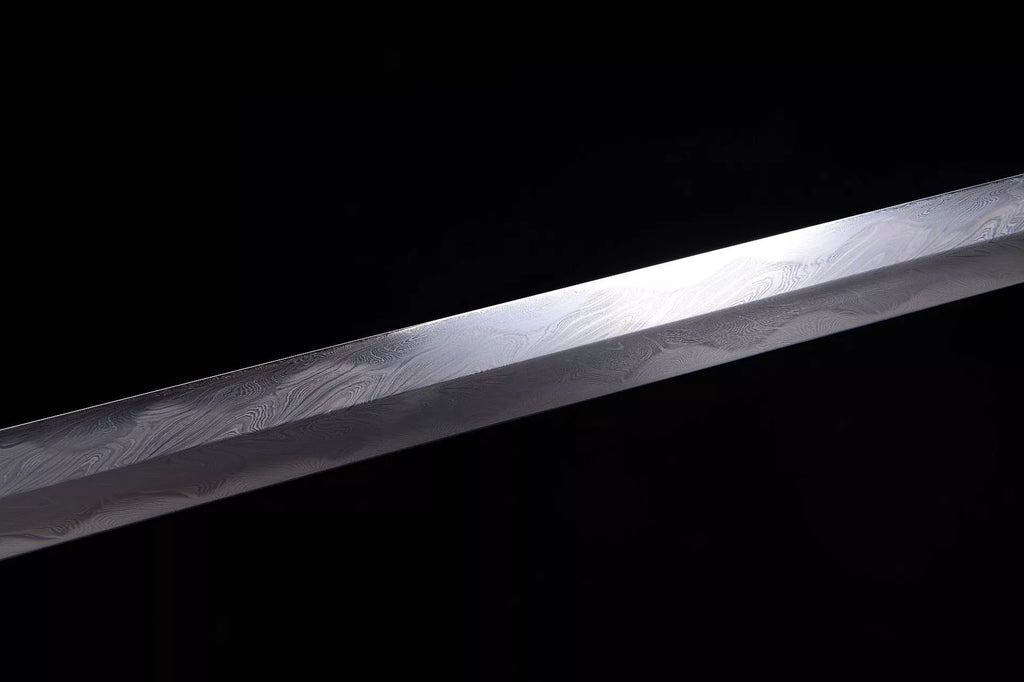 4200 New 28-inch Feather Patterned Patterned Steel Han Sword - Puppet Club Sword