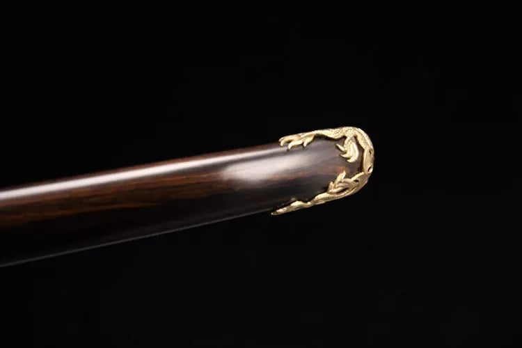 2980 New 26" Spin Weld Pattern Tang Knife - Water Dragon Tang Knife