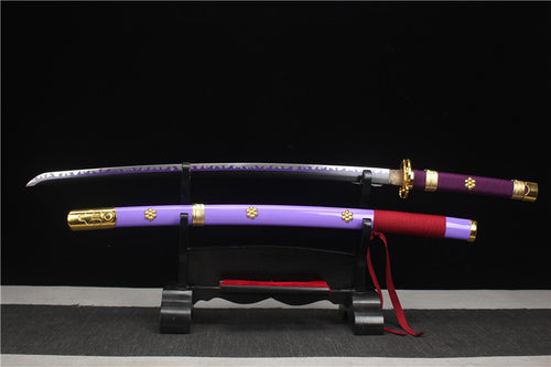 &nbsp;One Piece Comic-themed Katana - Handmade High-Carbon Steel Original Blade