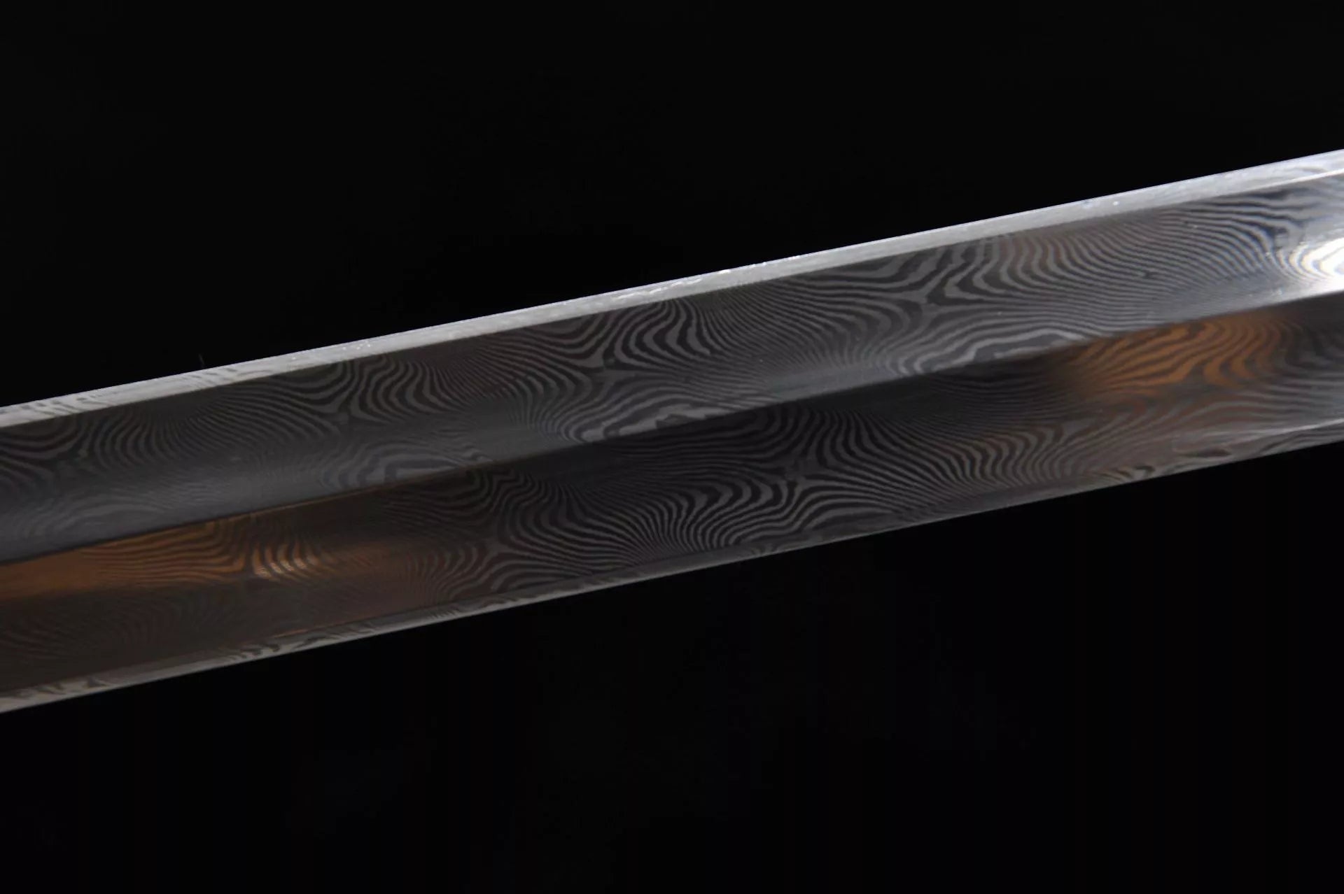 1160 New Handmade Long Pure Copper 28-inch Han Sword with Da Ma Tian Xing Pattern - Classic Chi-Dragon Han Sword