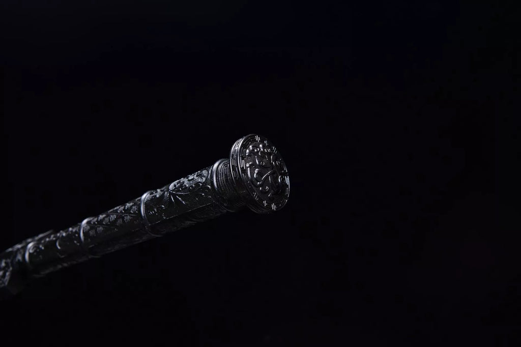 860 Long 28-inch Ink Dragon Han Sword