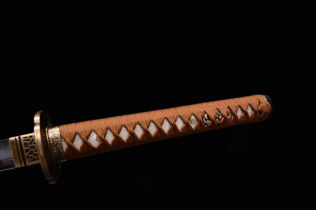 1300 Long 26 T10 Steel Burnished Blade Fighting Research Samurai Sword - Ninja