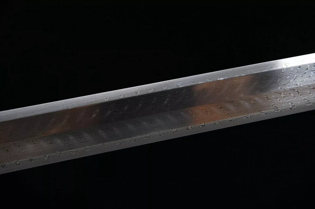 1200 New Handmade Long 28-inch Phoenix Feather Patterned Steel Han Sword--Ba Wang Han Sword