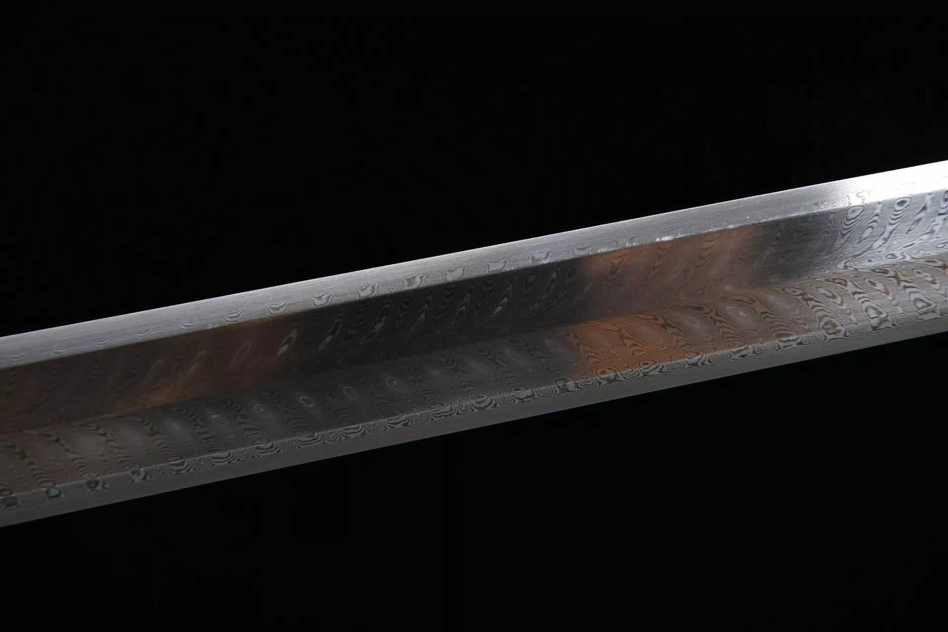 1200 New Handmade Long 28-inch Phoenix Feather Patterned Steel Han Sword--Ba Wang Han Sword