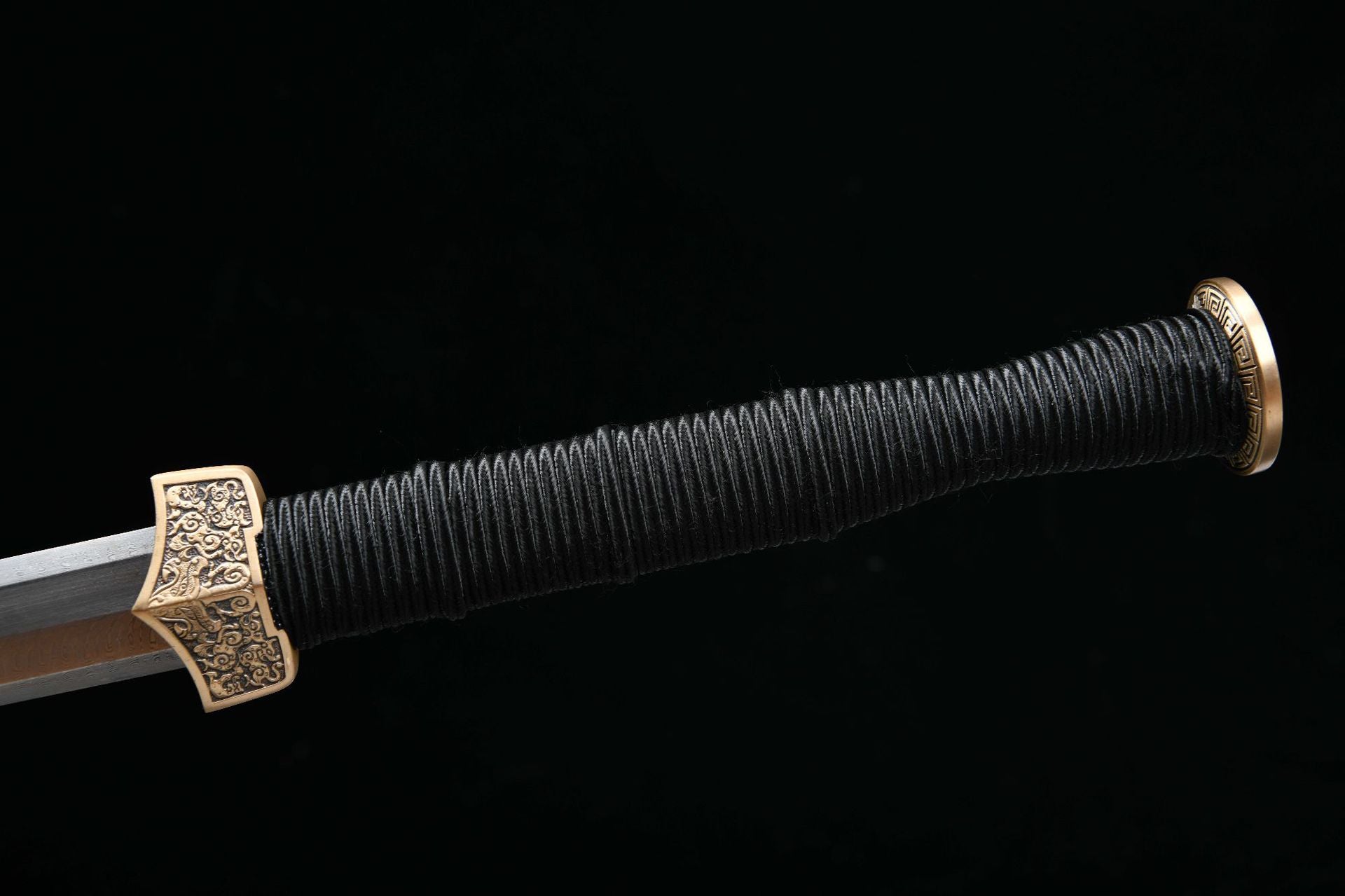 1200 New Handmade Long 28-inch Phoenix Feather Patterned Steel Han Sword--Ba Wang Han Sword