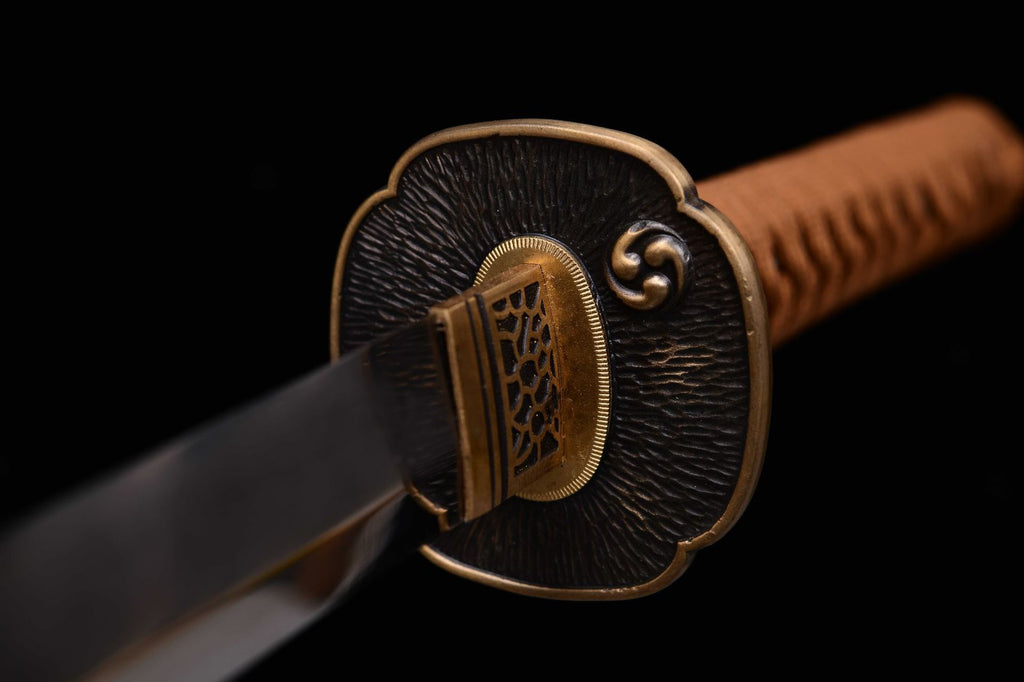 1300 Long 26 T10 Steel Burnished Blade Fighting Research Samurai Sword - Ninja