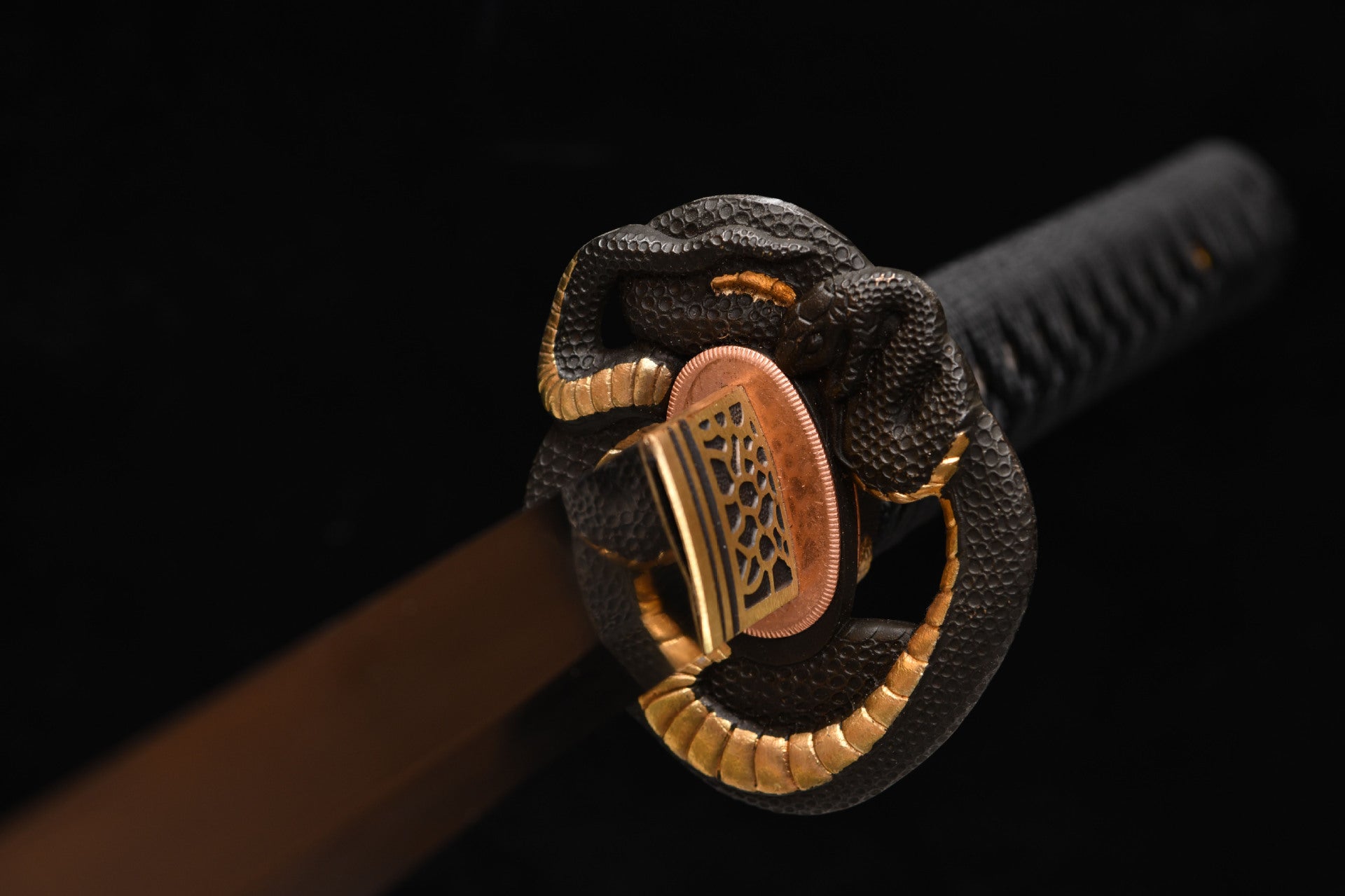 1200 New Handmade Long 26 Hundred Refined Steel Burnished Blade Samurai Sword - Python Fighting Sword