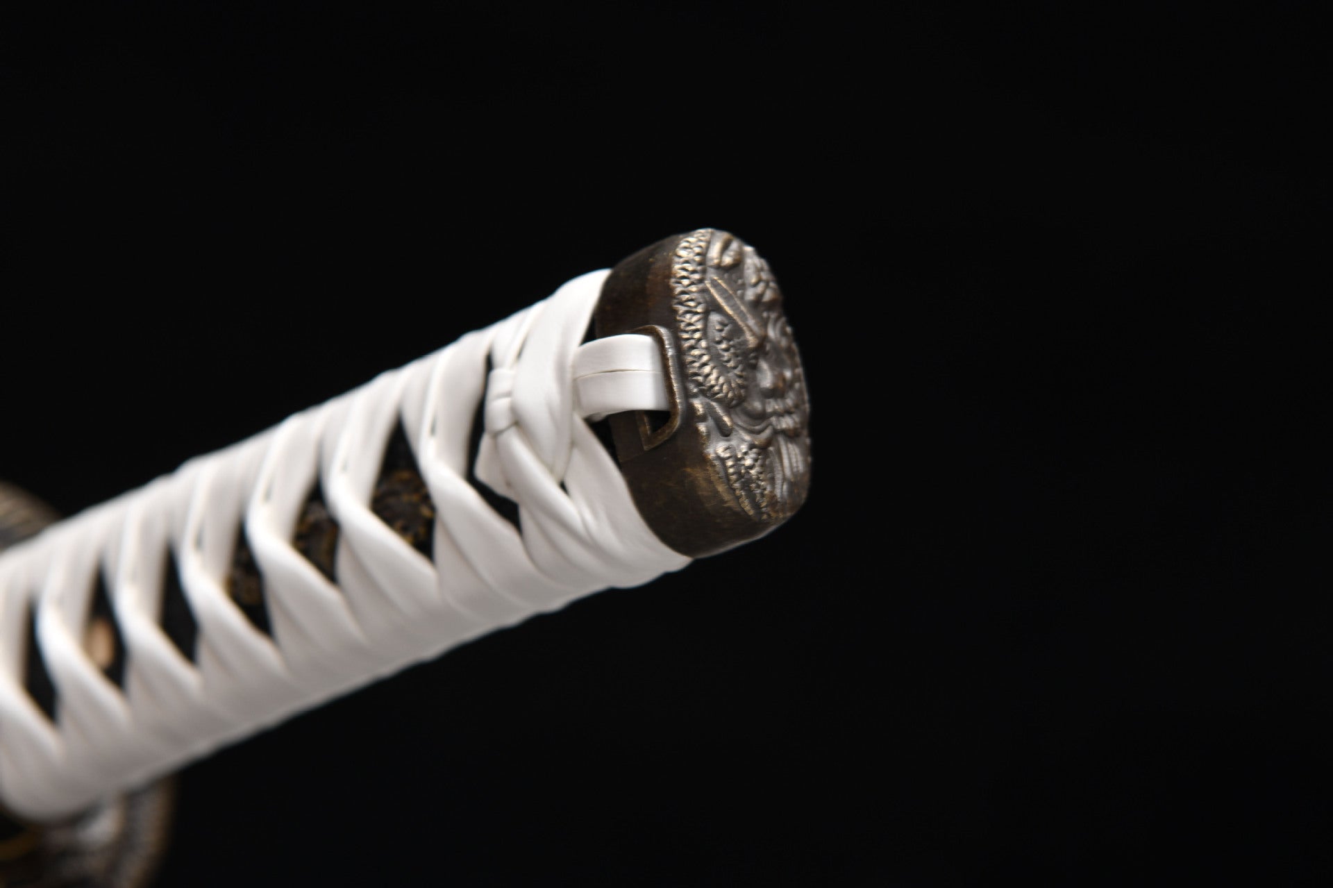 New handcrafted short 12-inch sky ladder pattern samurai sword - Yulong Short Sword