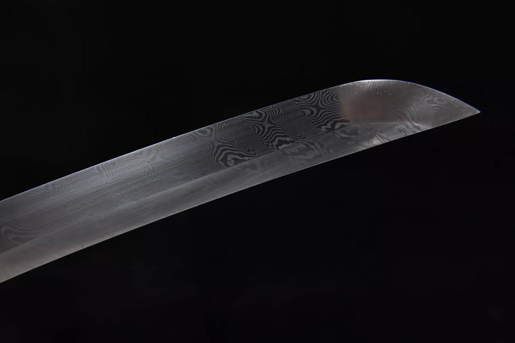 New handcrafted short 12-inch sky ladder pattern samurai sword - Yulong Short Sword