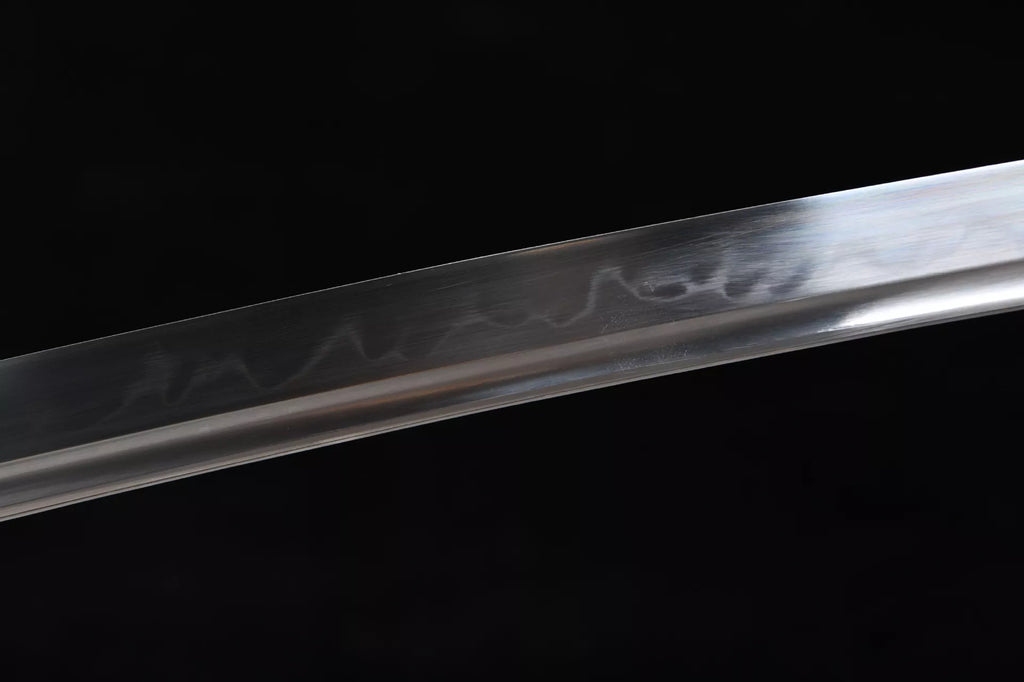 26-inch High T10 Burnished Blade Wave Pattern Samurai Sword-Piercing Cloud Dragon Fighting Sword
