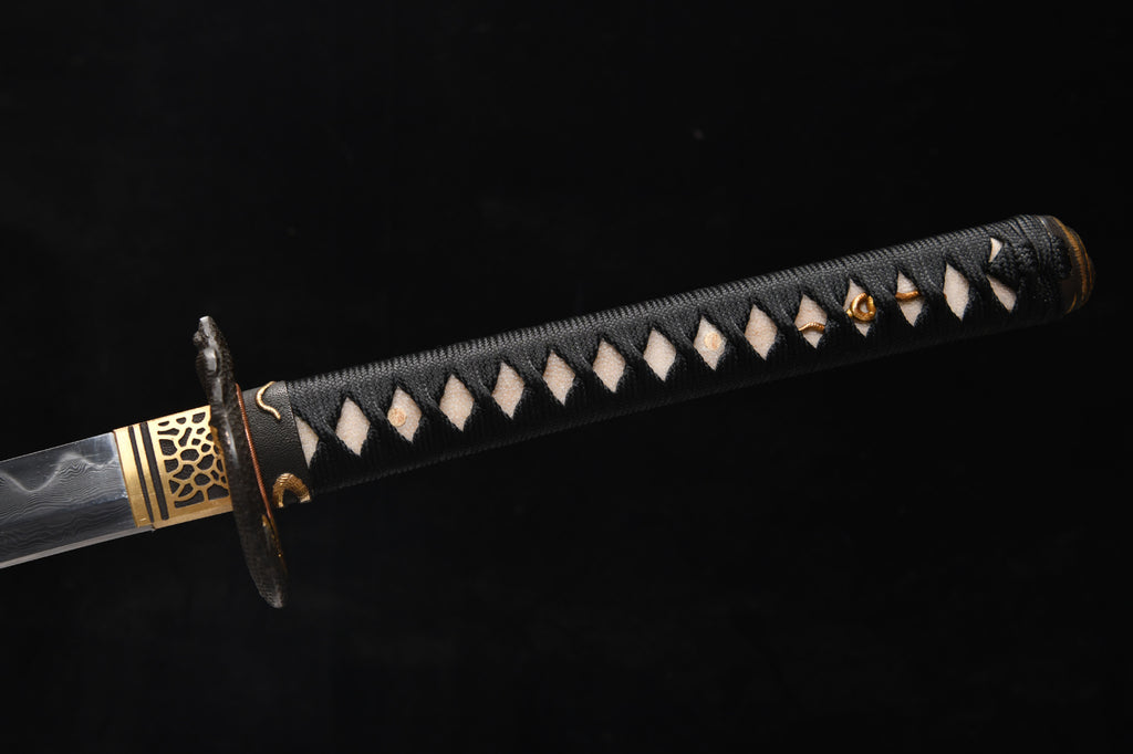 1200 New Handmade Long 26 Hundred Refined Steel Burnished Blade Samurai Sword - Python Fighting Sword
