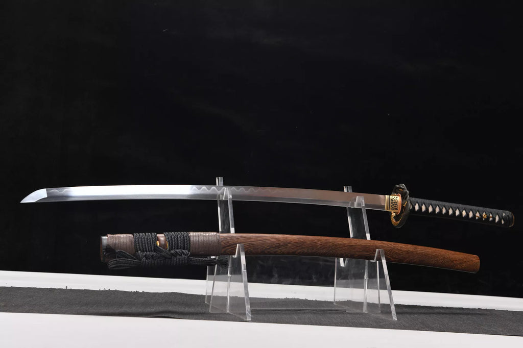 1200 New Handmade Long 26 Hundred Refined Steel Burnished Blade Samurai Sword - Python Fighting Sword