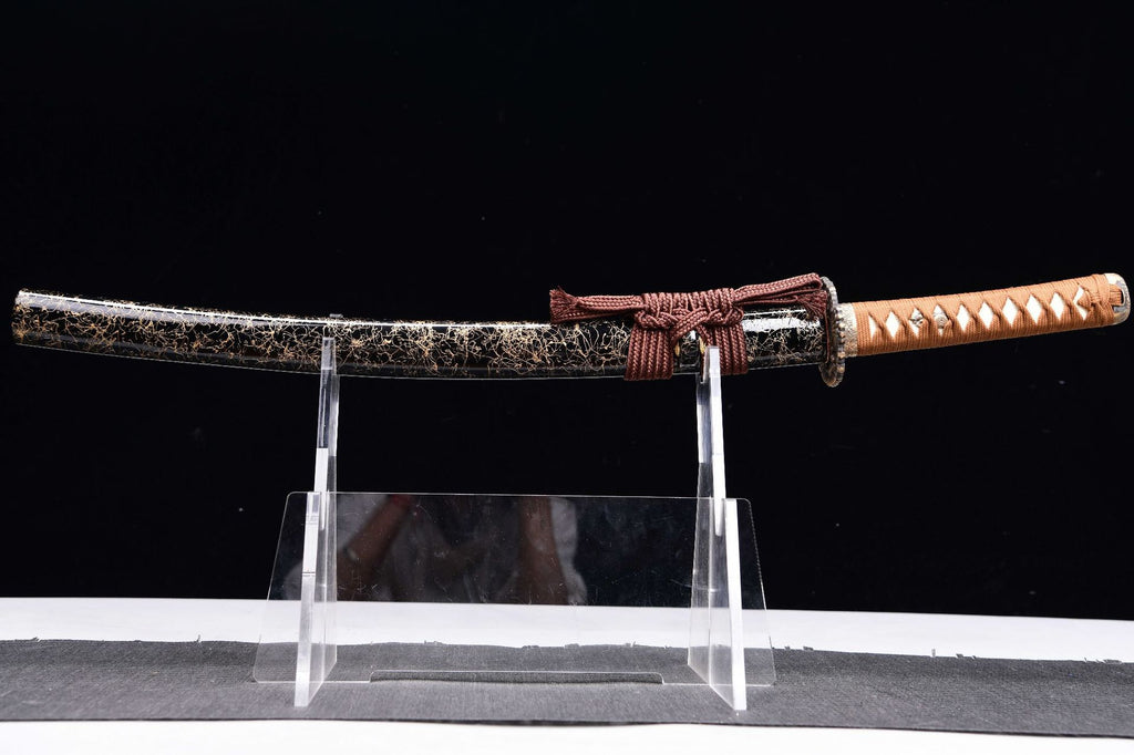 1100 New Specials Medium 20" T10 Burnished Blade Cosmetic Research Samurai Sword - Aurora Rib Differences