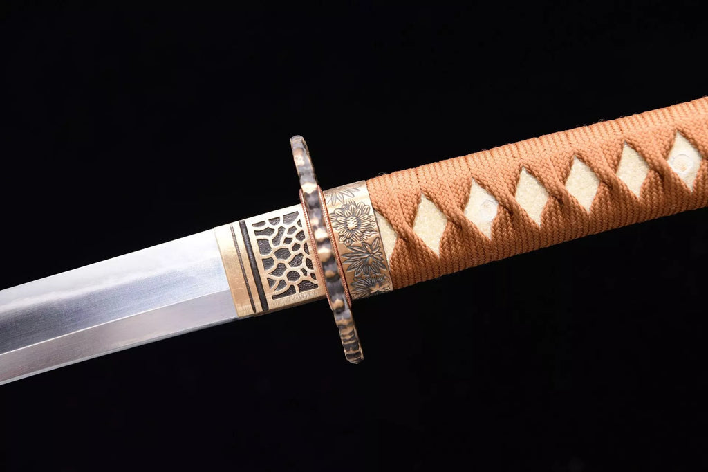1100 New Specials Medium 20" T10 Burnished Blade Cosmetic Research Samurai Sword - Aurora Rib Differences