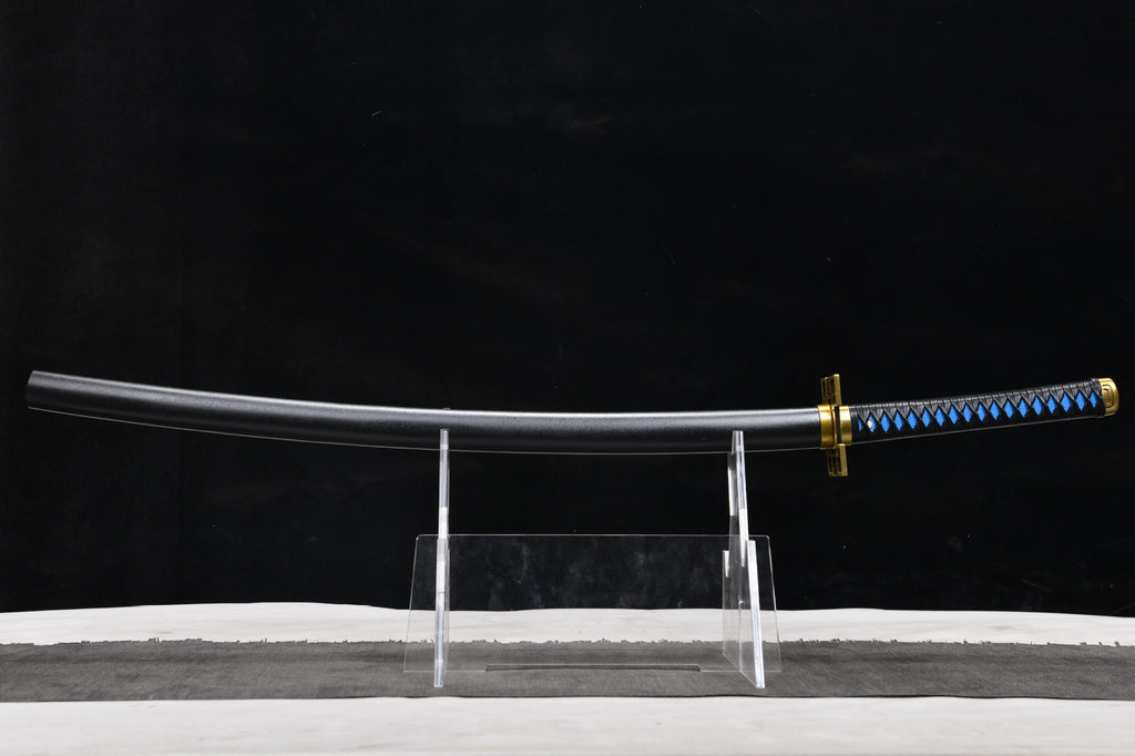 26 inch high manganese steel hair black katana - Tokitsu Muichiro Hinawa sword