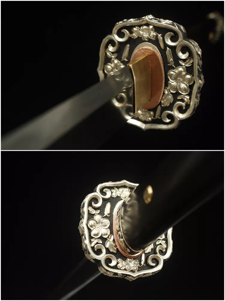 3800 New 26" Clip Steel Tang Knife - White Cherry Tang Knife