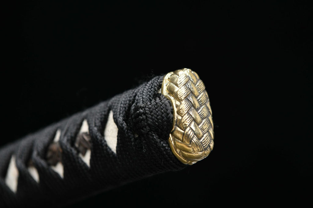 1200 New Handmade Specials Short 12 inch Patterned Steel Burnished Blade Fighting Research Samurai Sword--Air Bamboo Short Sword