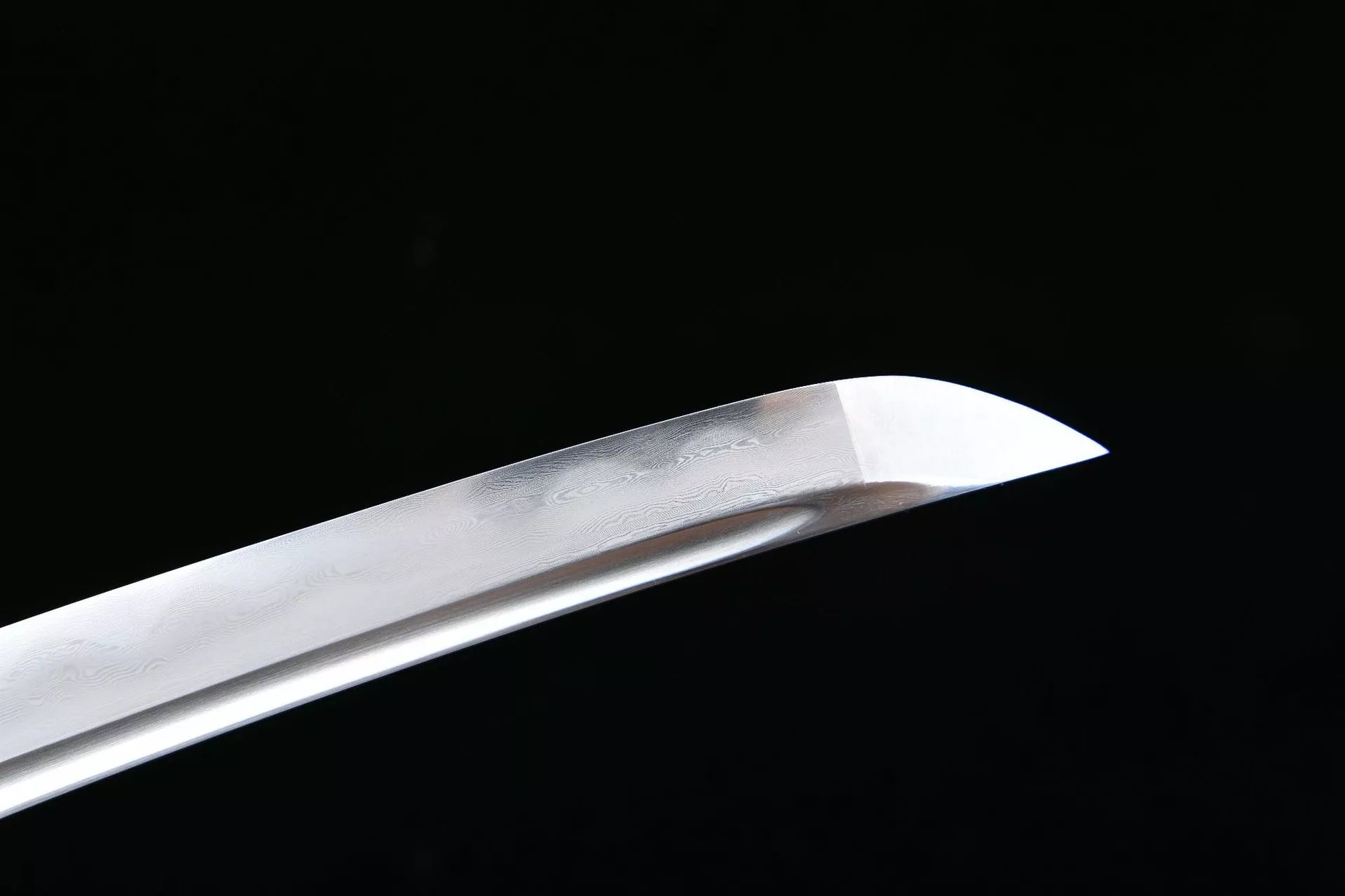 1200 New Handmade Specials Short 12 inch Patterned Steel Burnished Blade Fighting Research Samurai Sword--Air Bamboo Short Sword