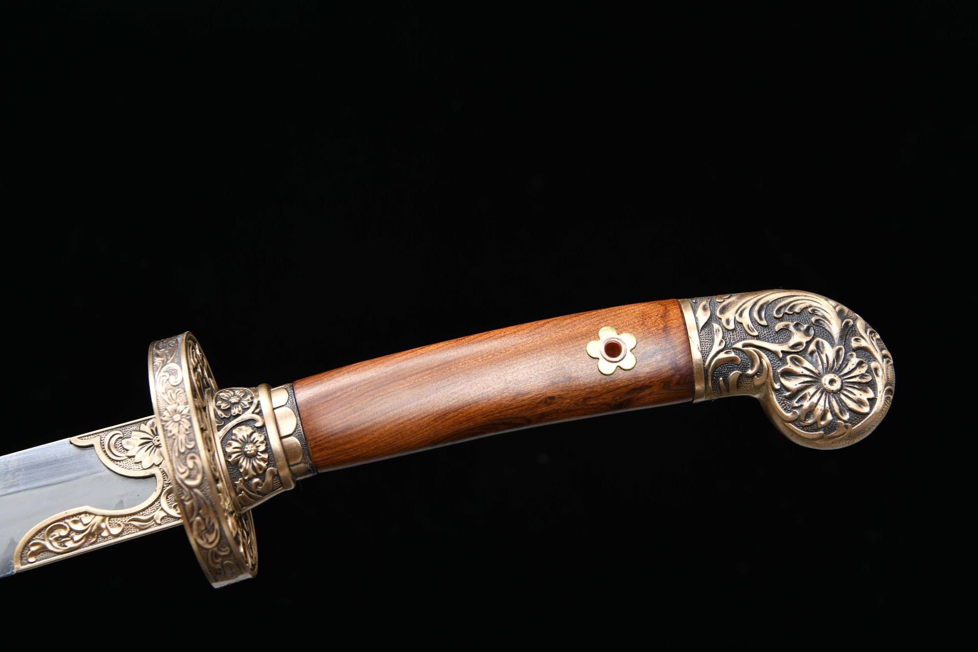 1300 New Handmade Long 26-inch T10 Steel Chinese Fighting Research and Clearing Knife - Xiuchun Knife (T10 Burnished Blade Fine Research Version)