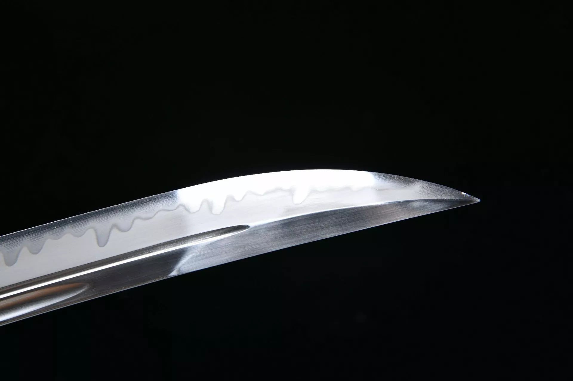 1300 New Handmade Long 26-inch T10 Steel Chinese Fighting Research and Clearing Knife - Xiuchun Knife (T10 Burnished Blade Fine Research Version)