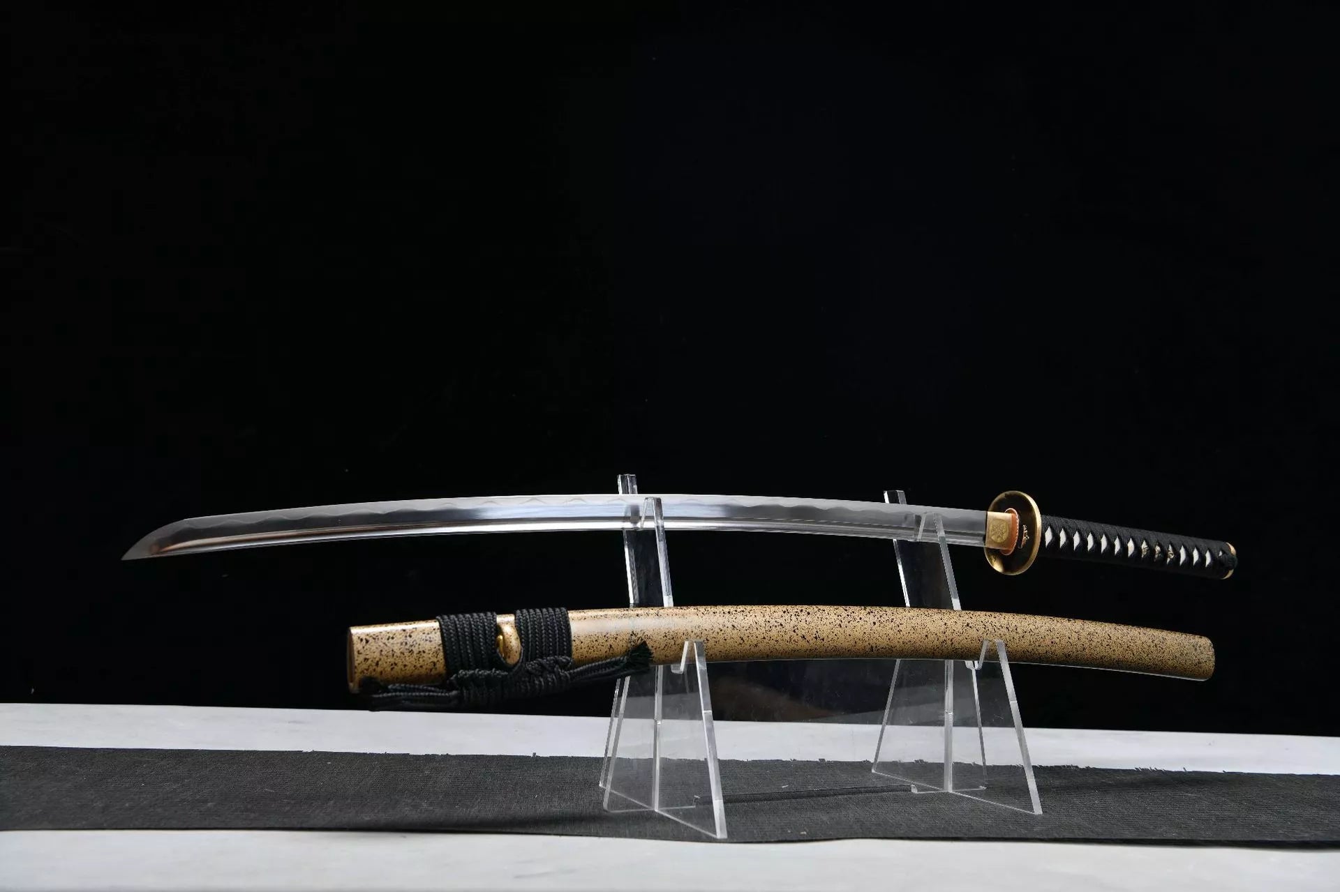 1360 New Handmade Long 26 T10 Burnt Edge Cosmetic Research Samurai Sword - Bonjour Fighting Sword