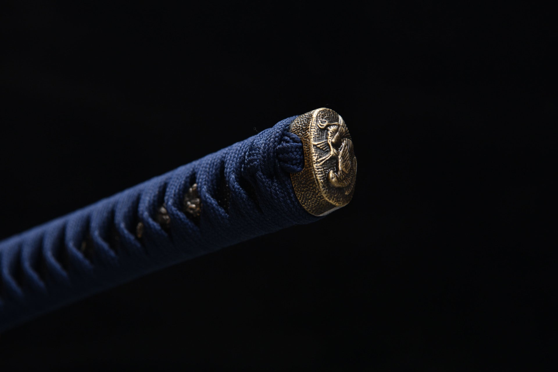 26-inch Tortoise-Patterned Steel Katana - Crane Uchiha