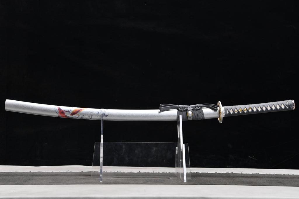 26-inch High-Performance Hundred-Temperatured Steel Katana - Ssangyong Uchika