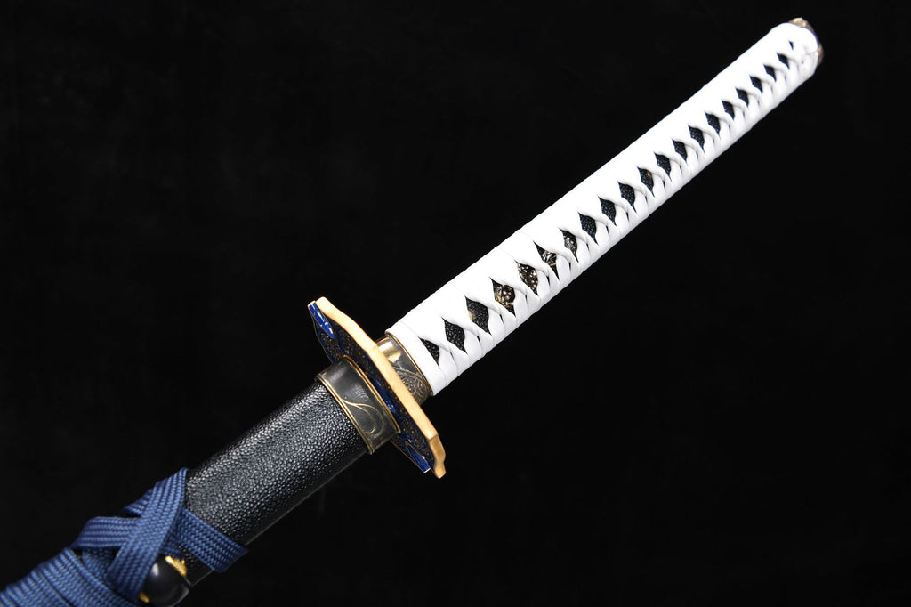 New handcrafted long 35-inch high manganese steel sticker makeup research samurai sword, Notai Sword - Devil May Cry Five Enma Swords