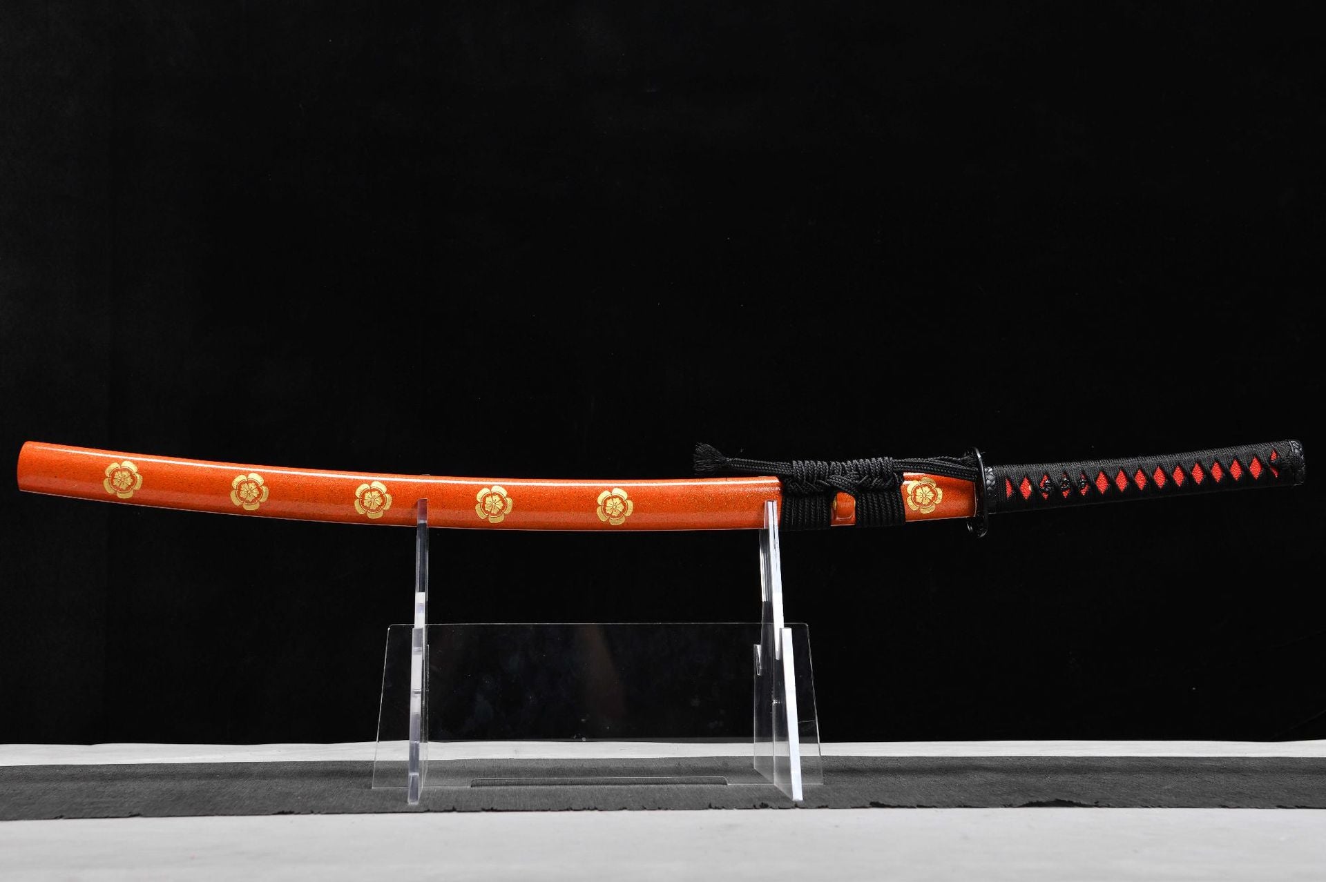 26-inch Tortoise-Pattern Steel-Roasted Blue-Purple Katana - Nobunaga Uchiha