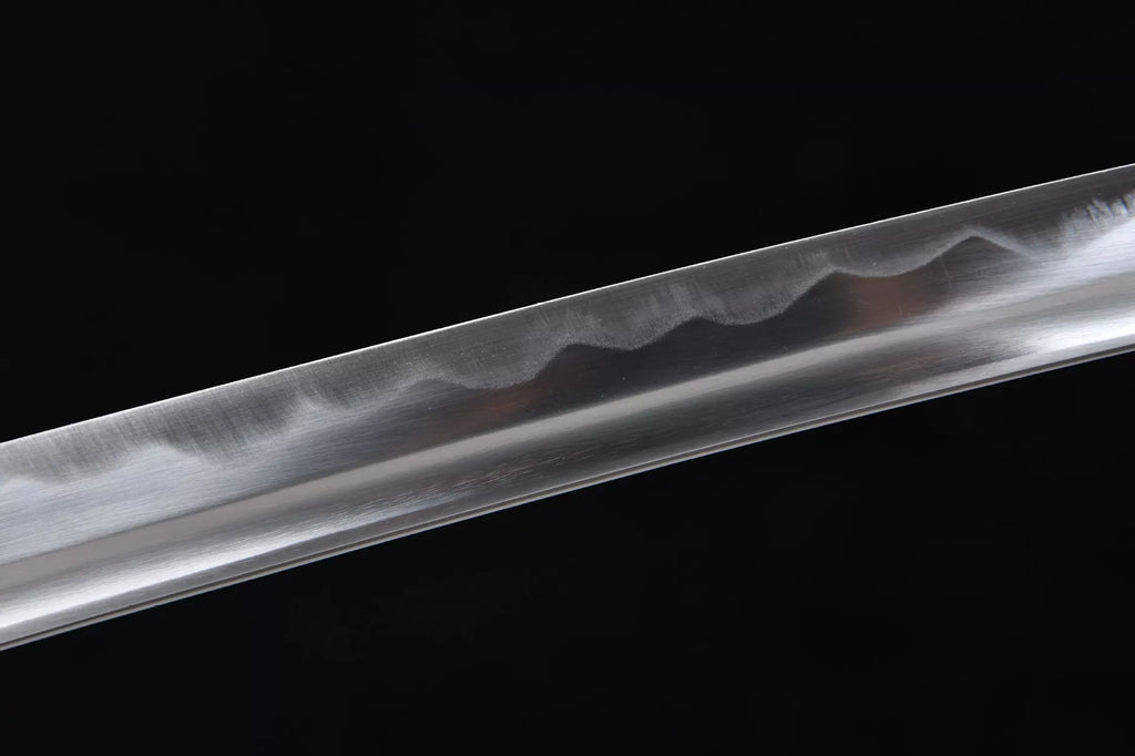 High-Performance Long Katana - Silver Dragon Uchiha