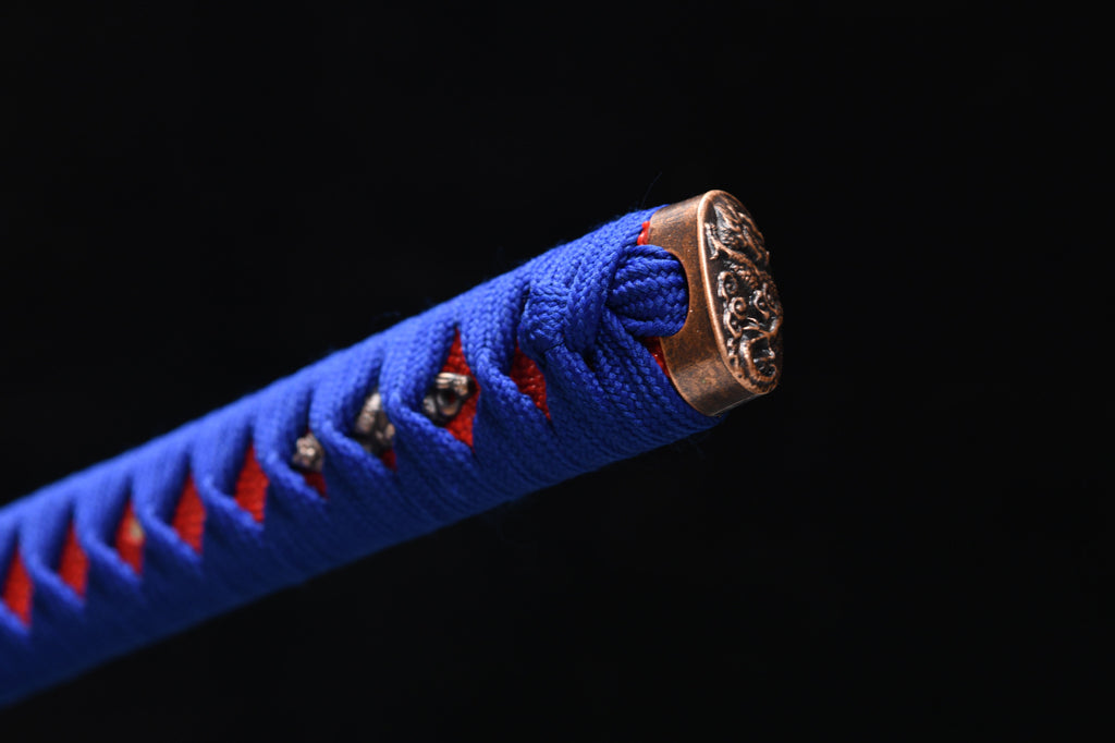 26-inch High-Performance, Hundred-Tempered Steel, Reddish-White Katana - Chuanyunlong Uchika