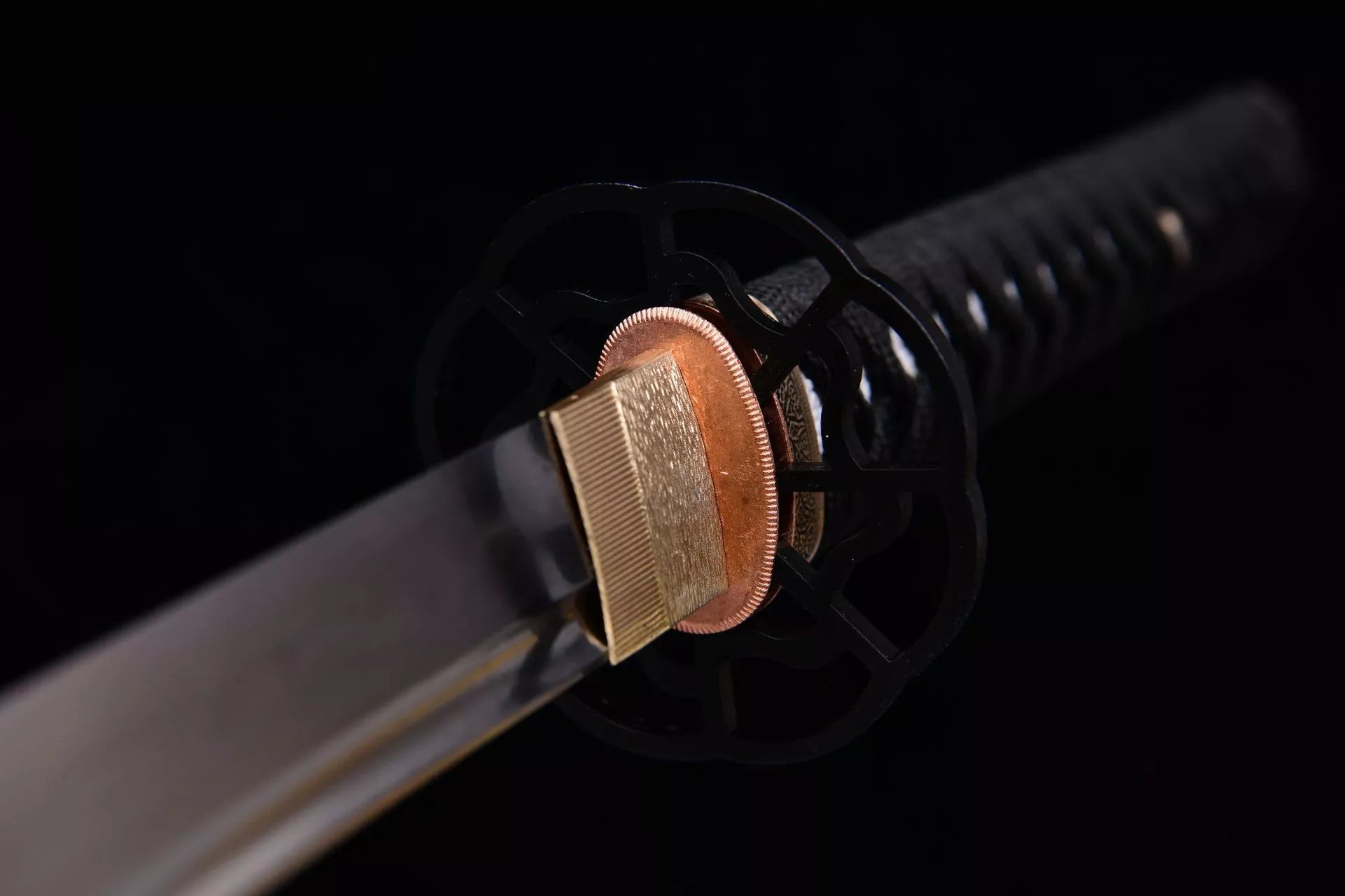 1300 Anime Movie &amp; TV (The Last Samurai) Peripheral: Long 26-inch T10 Steel Burnt Blade Samurai Sword - Main Character Algren's Sword