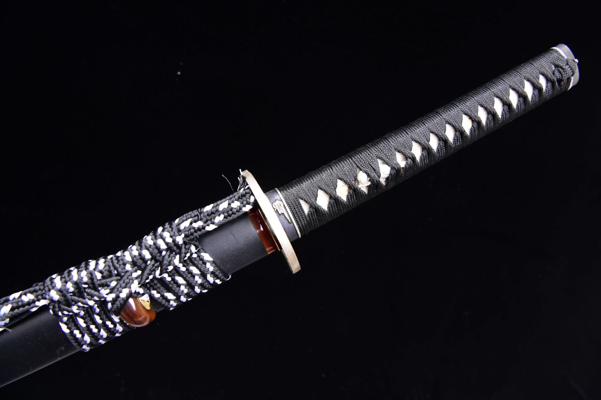 1320 New Special Long 26 T10 Burnished Leaf Pattern Samurai Sword - Thousand Paper Cranes