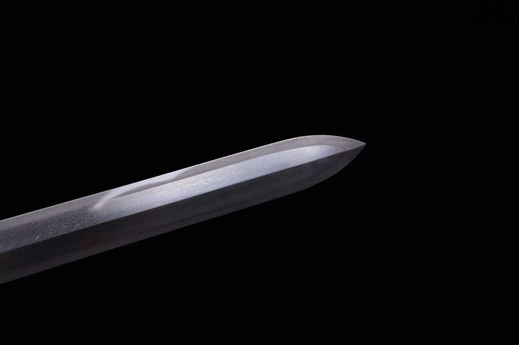 1700 New 28-inch Feather Pattern Flower Pattern Steel Qing Sword--Yulong Qing Sword