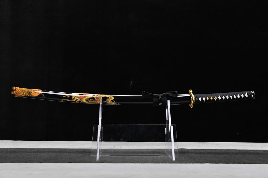 Golden Sea Dragon Sword