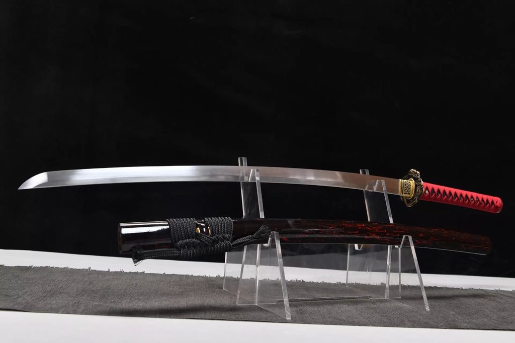 26-inch High-Performance Steel Katana - Xiaoqinglong Uchika