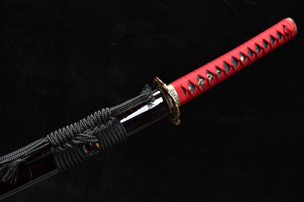 26-inch High-Performance Steel Katana - Xiaoqinglong Uchika
