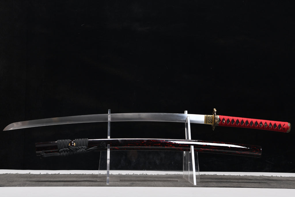 26-inch High-Performance Steel Katana - Xiaoqinglong Uchika