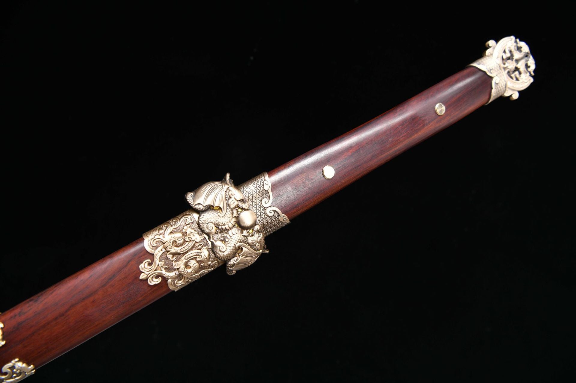 1200 Fine Handmade Long 26-inch T10 Steel Burnished Blade Chinese Upper Research Tang Yokohama Knife--Yulong