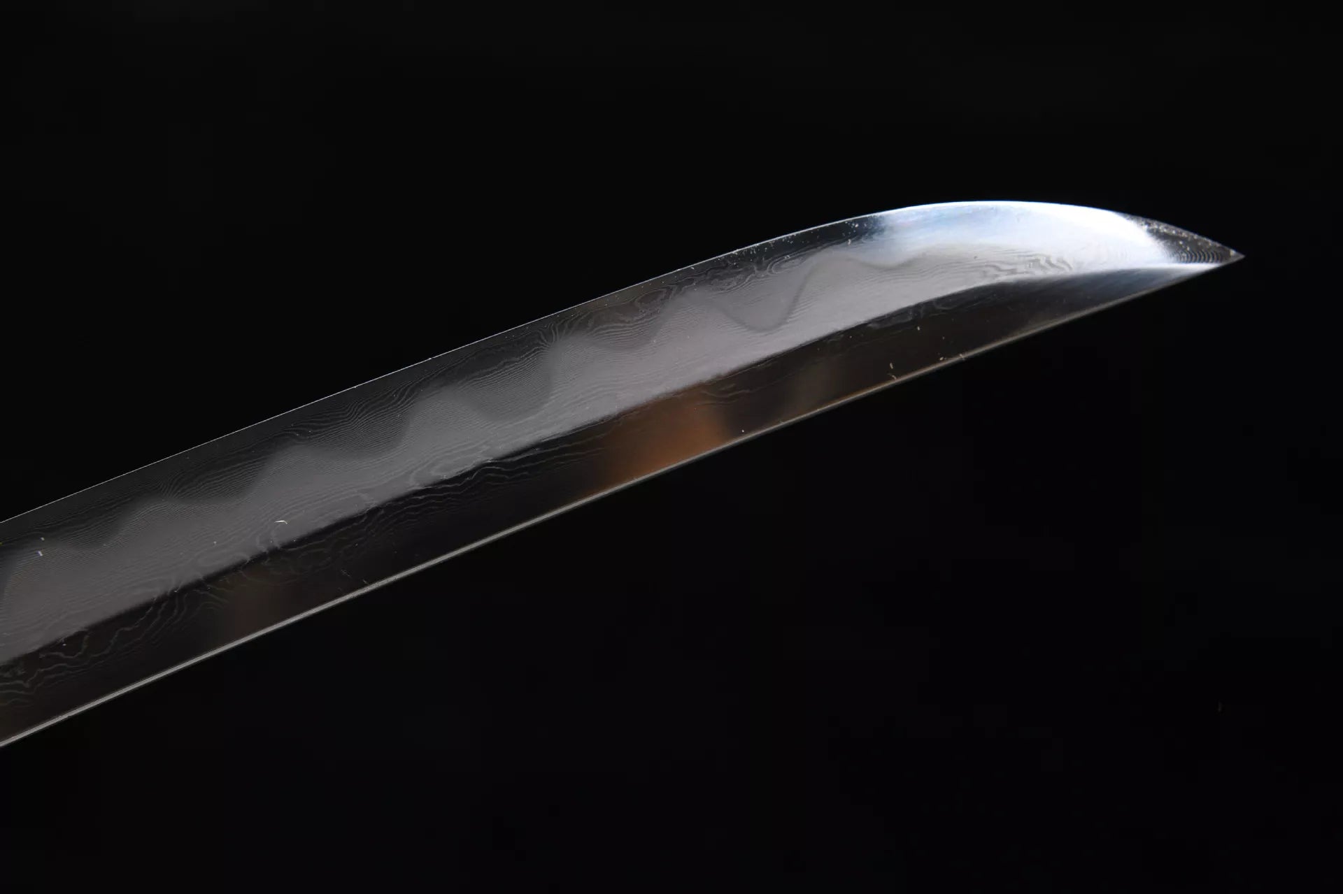 New handcrafted short 12-inch tempered steel sharpened blade Shishangken short knife - Redwood Short knife