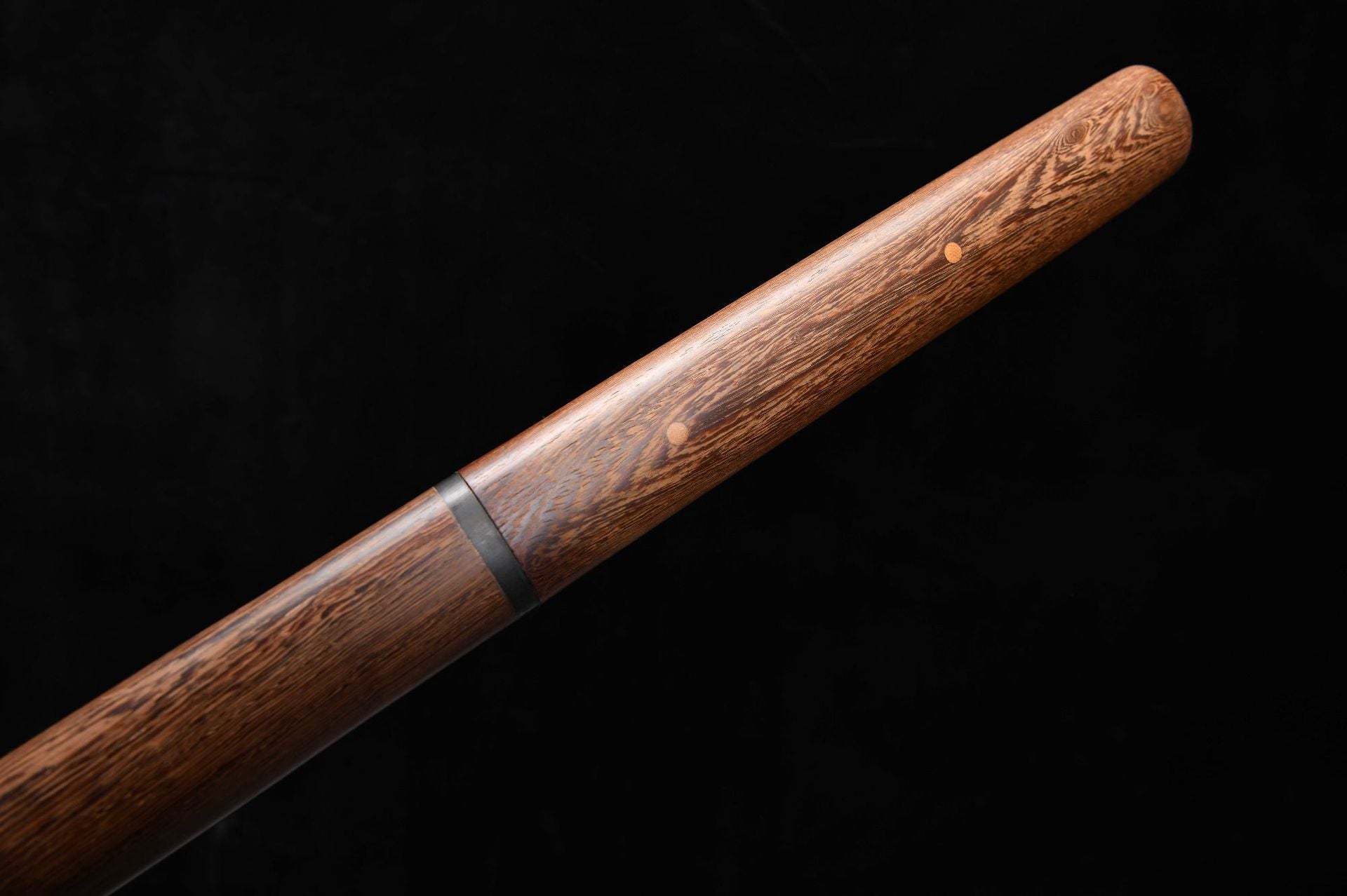 26-inch Rosewood Patterned Steel Straight Blade - Plain Shadow Tang Sword