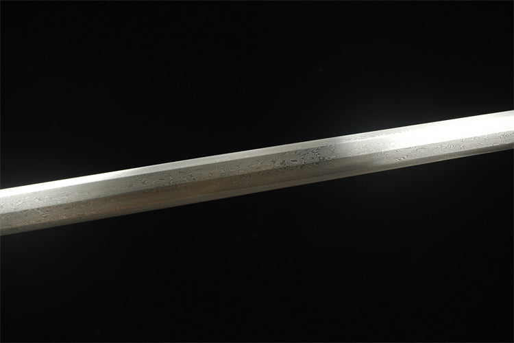 28-inch Maki-e Lacquer Sheath Han Sword - Double Dragon Han Sword