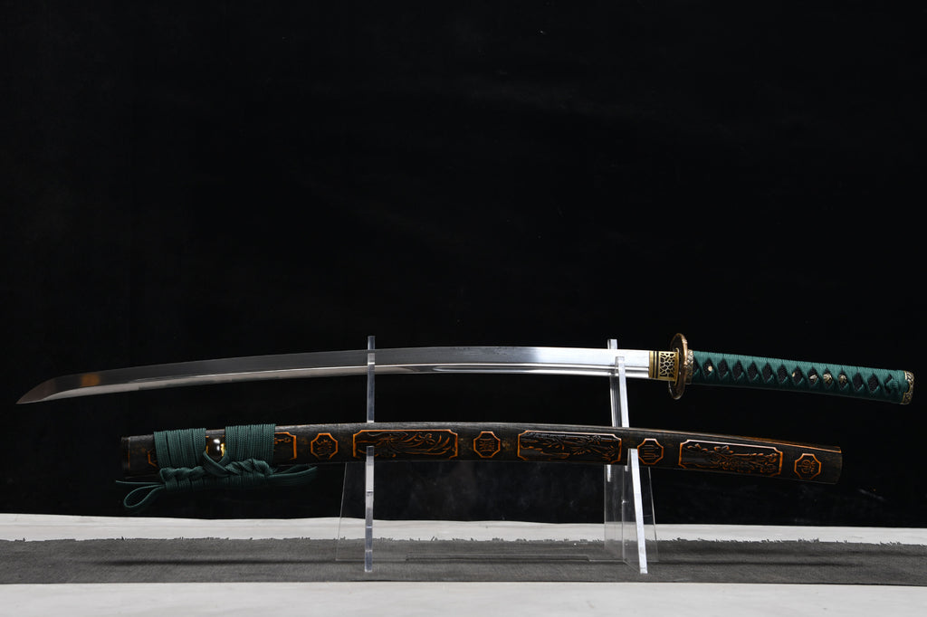 26-inch Hundred-Tempered Steel Ushou Katana - Gentleman's Uchiha