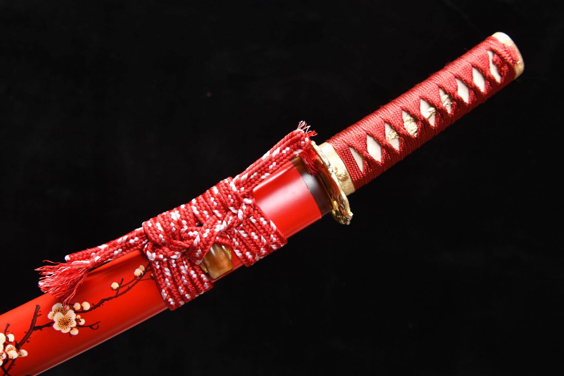 1200 New Handmade Short 12-inch T10 Burnt Edge Shiken Samurai Sword - Kisaragi Short Sword