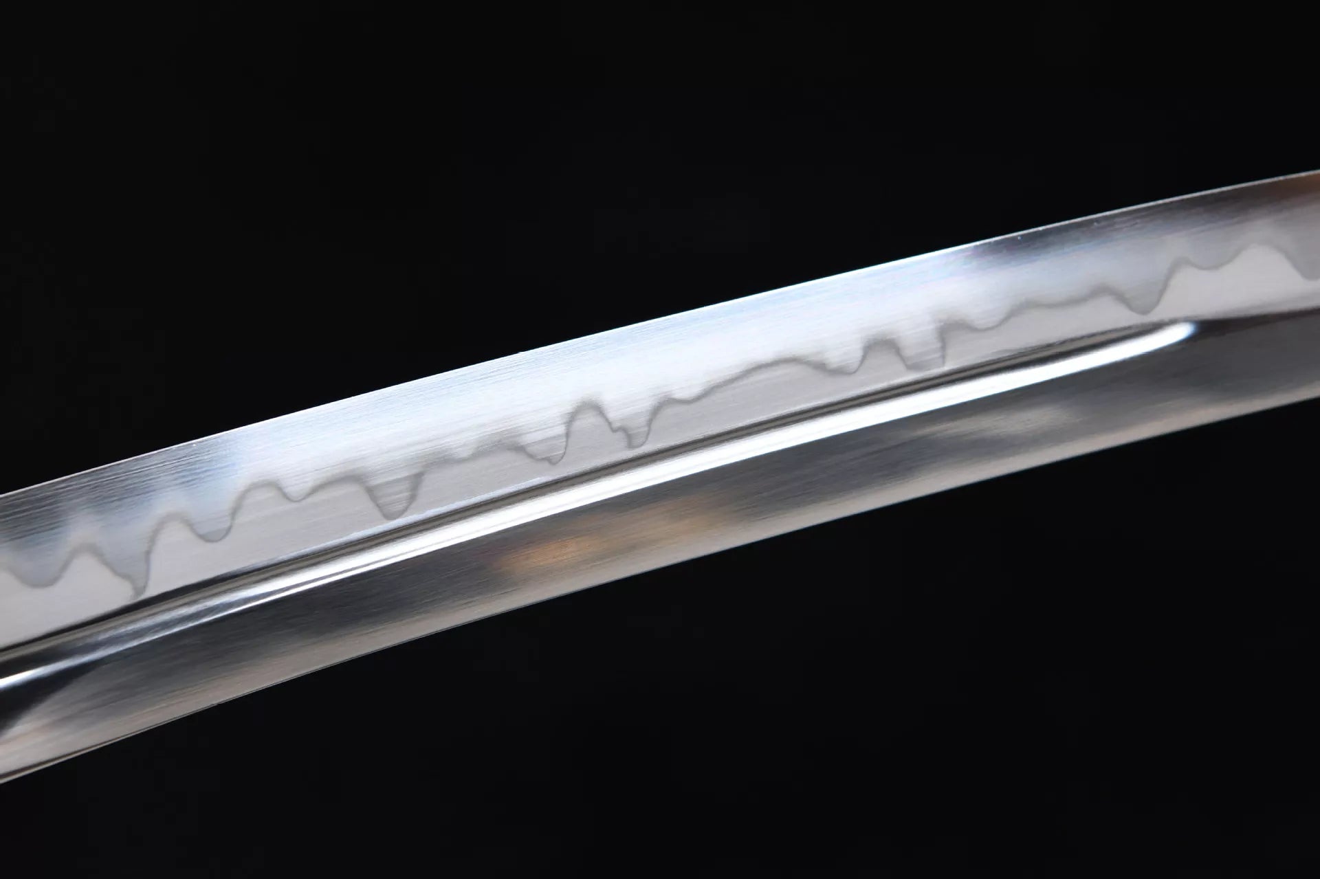 1200 New Handmade Short 12-inch T10 Burnt Edge Shiken Samurai Sword - Kisaragi Short Sword